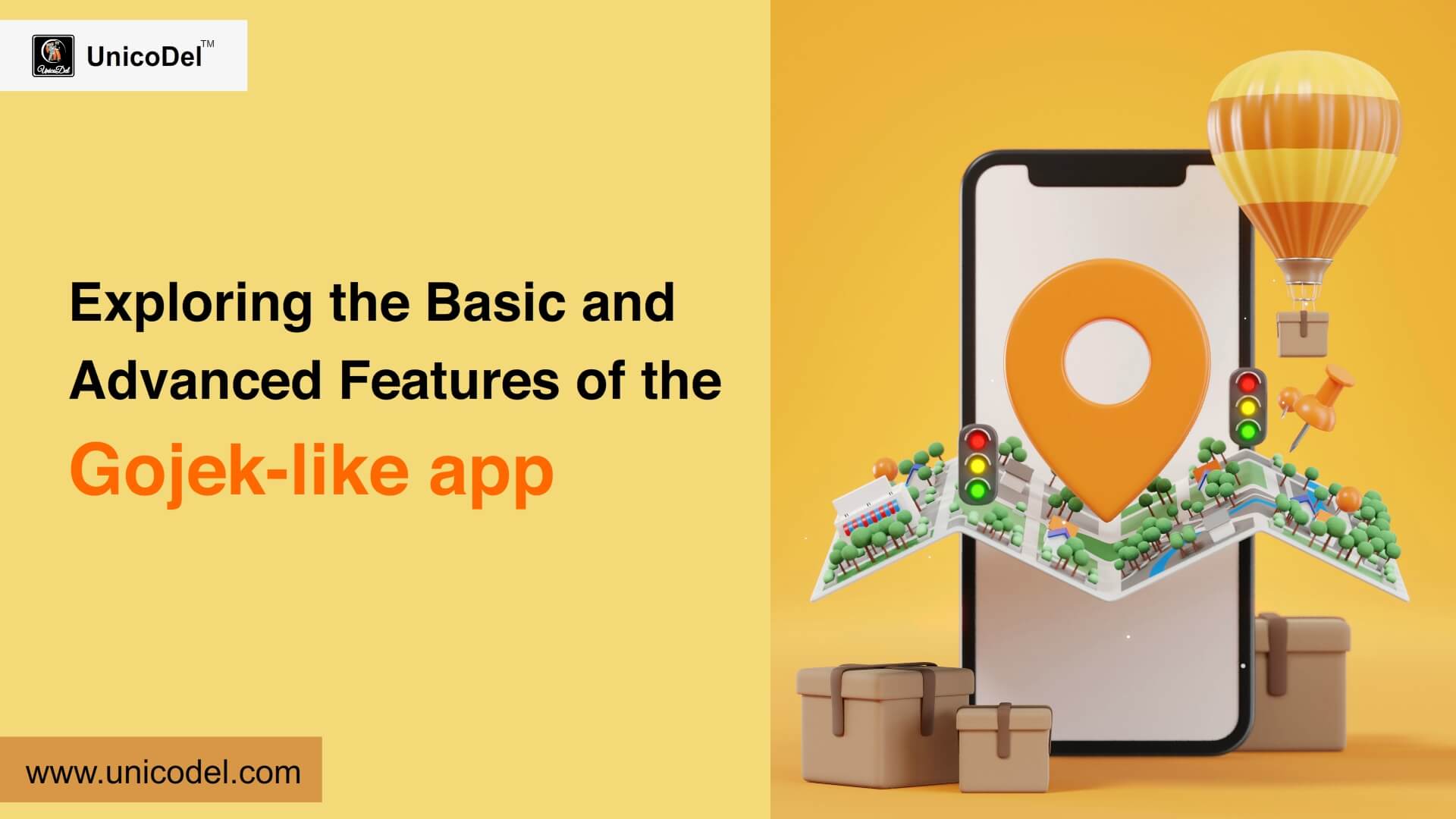 Basic and Advanced Features of the Gojek-like app