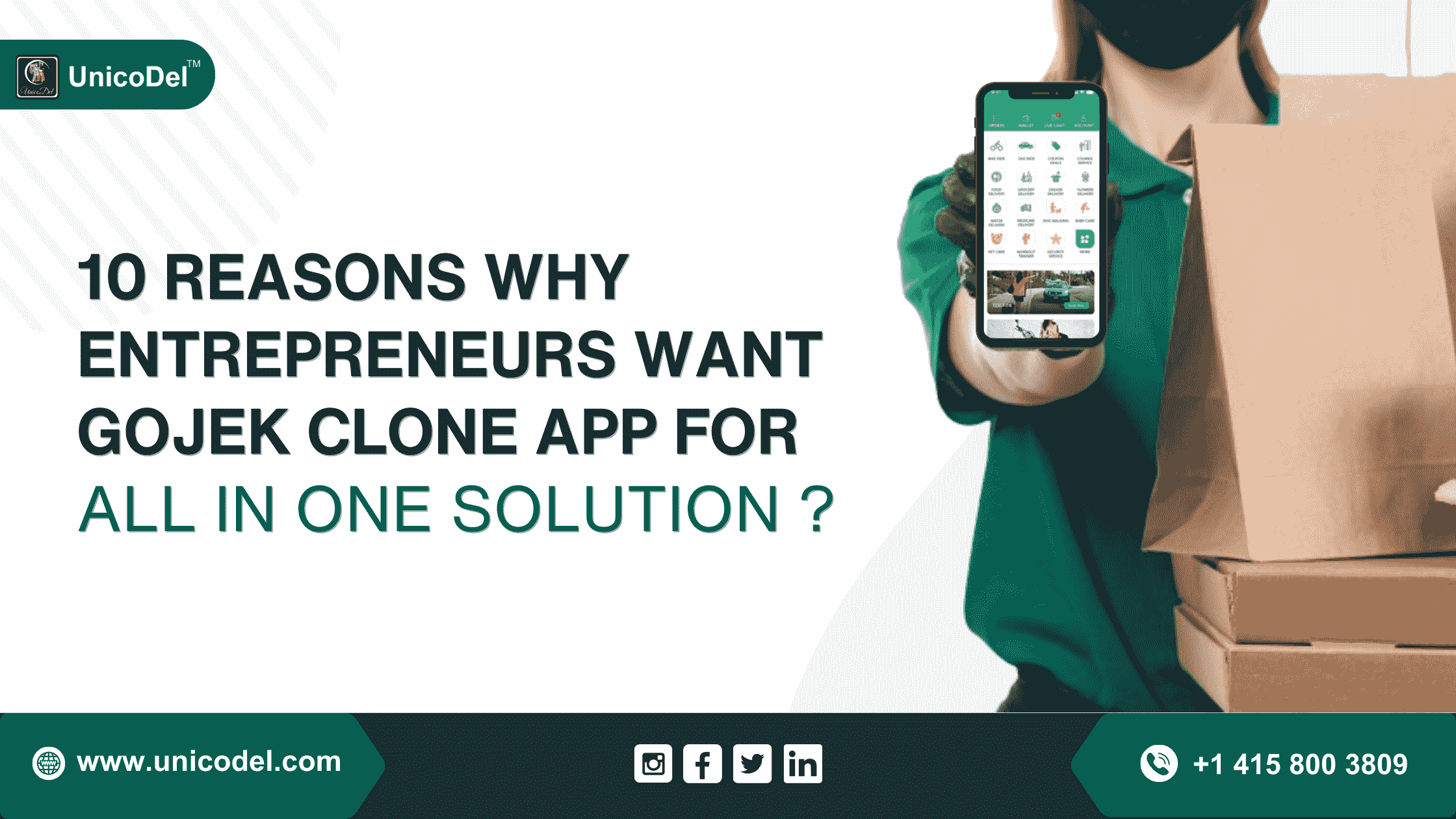 10 Reasons Why Entrepreneurs Want Gojek Clone App for All-One Solution