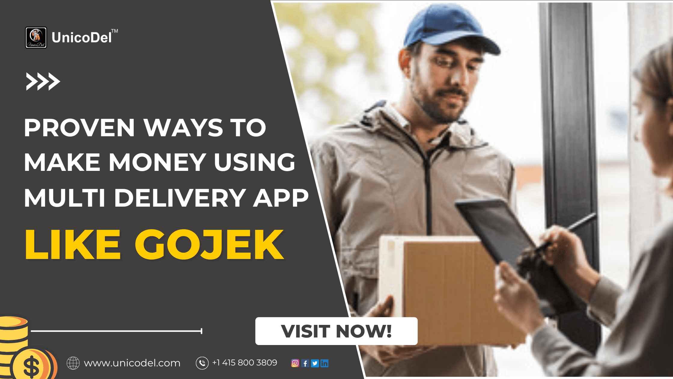 Multi Delivery App like Gojek