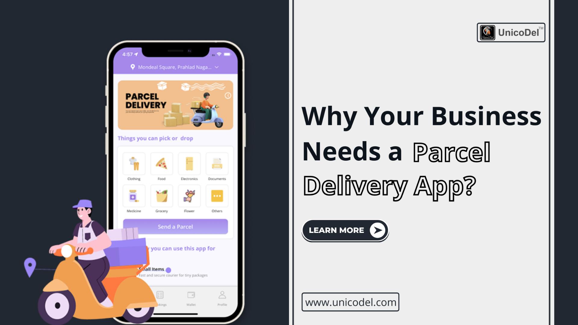 Why Your Delivery Business Needs a Parcel Delivery App