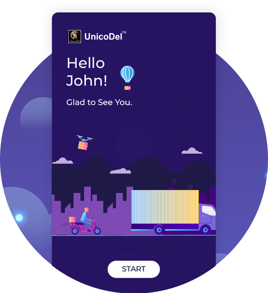 unicodel provider app screen